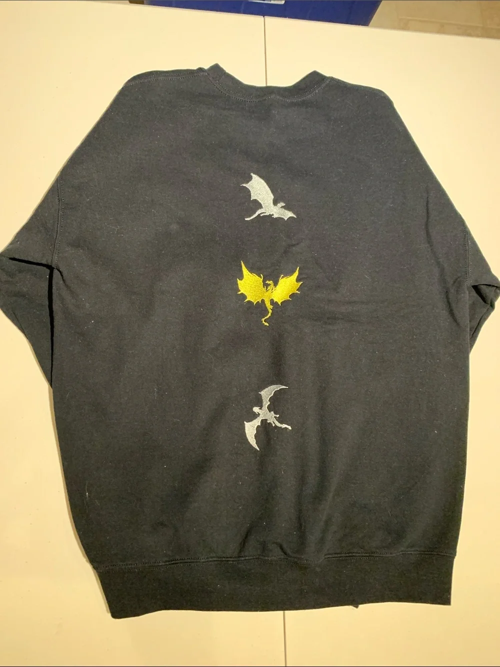 Fourth Wing Embroidered Basgiath War College Crewneck
